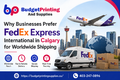 Shipping Service: FedEx Express International for Worldwide Shipping in Calgary